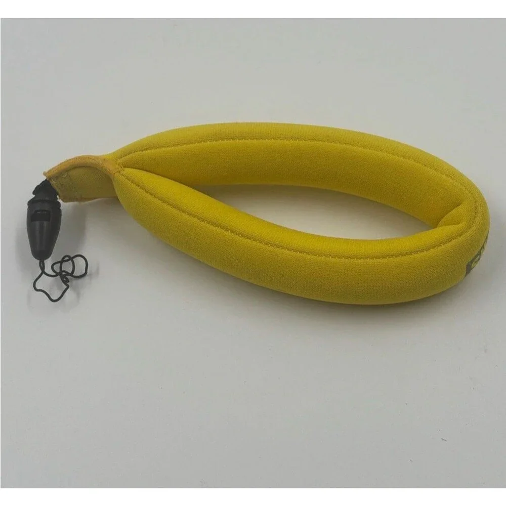 Chums Waterproof Camera Float Wrist Strap Yellow Neoprene Foam Floating Lanyard